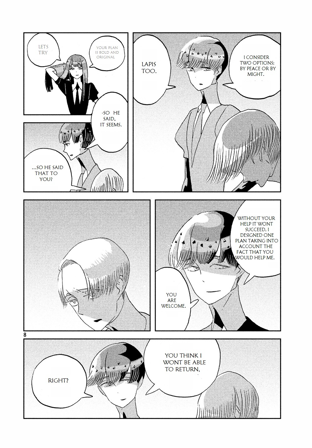 Read Houseki No Kuni EN Manga Online
