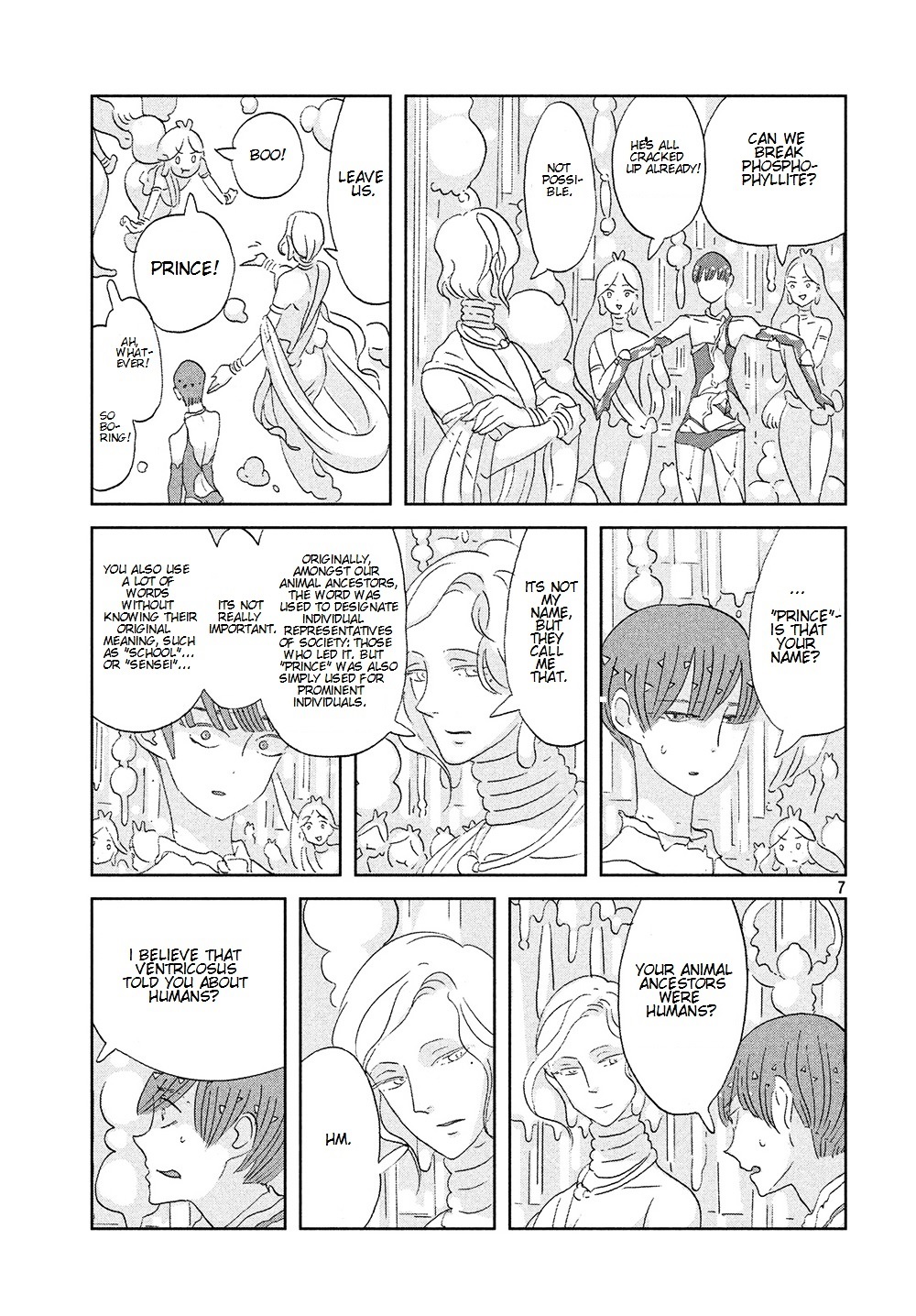 Read Houseki No Kuni EN Manga Online