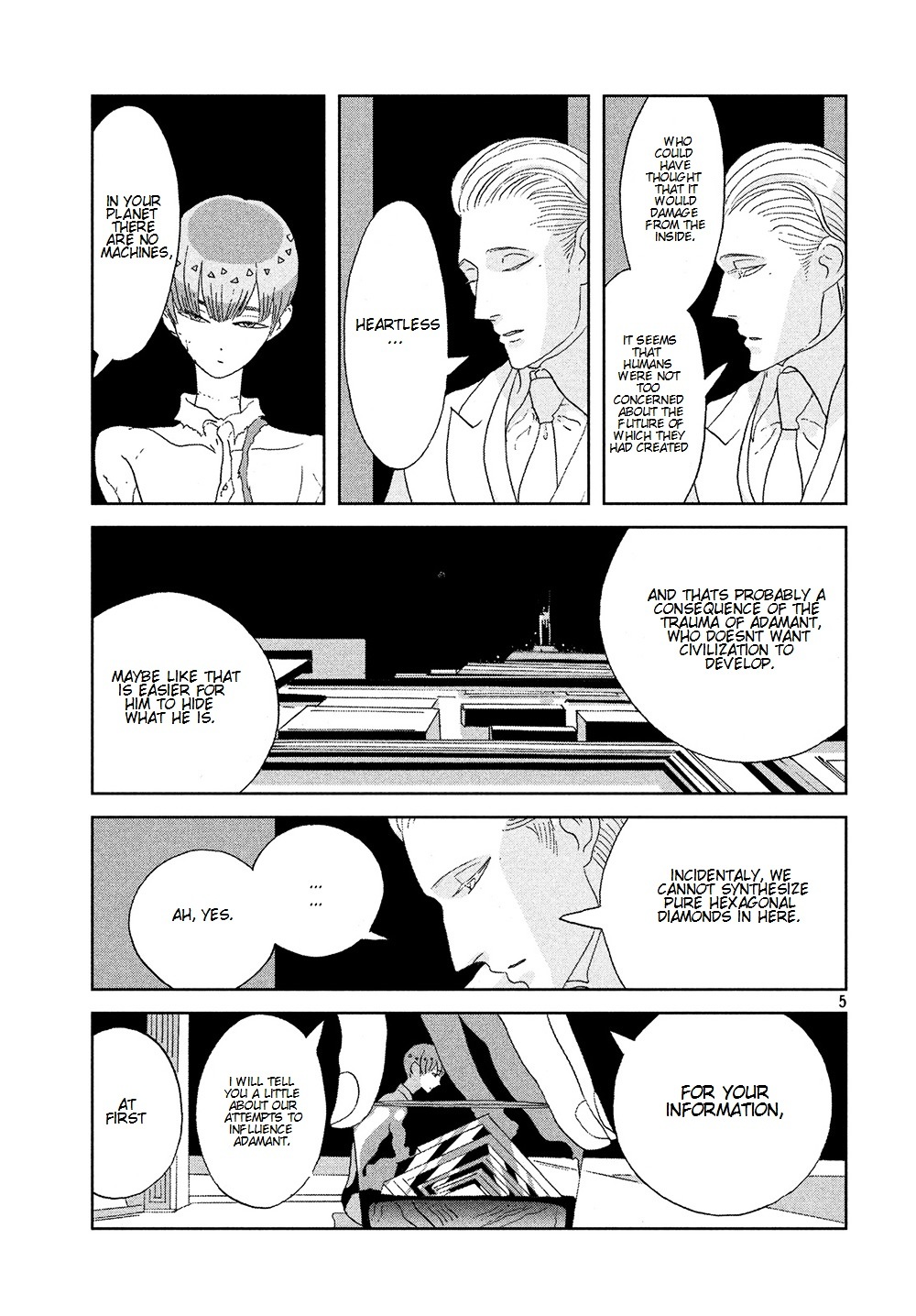 Read Houseki No Kuni EN Manga Online