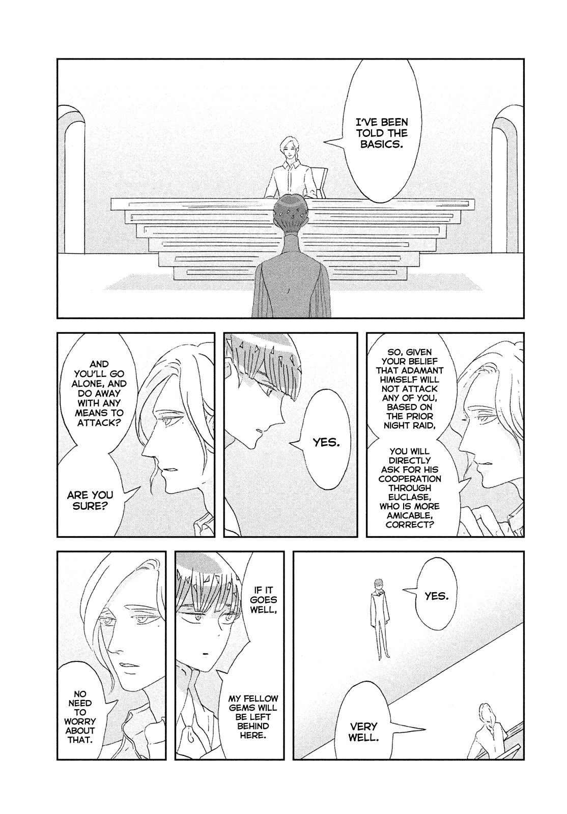 Read Houseki No Kuni EN Manga Online
