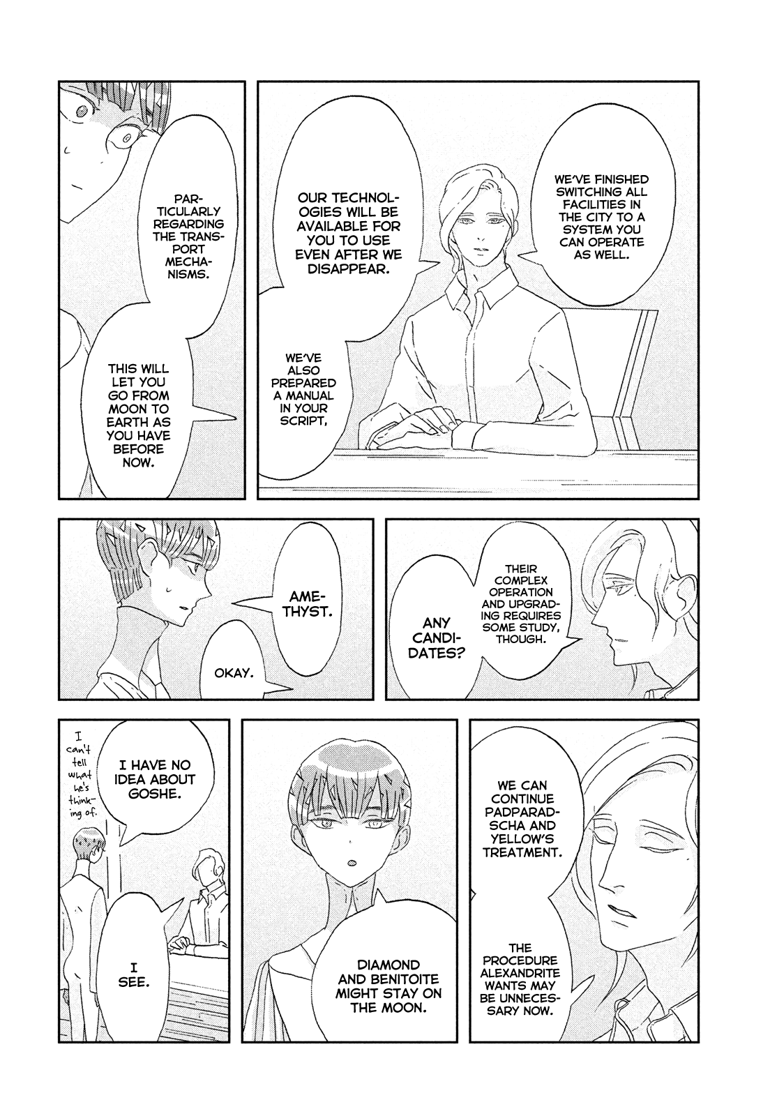 Read Houseki No Kuni EN Manga Online