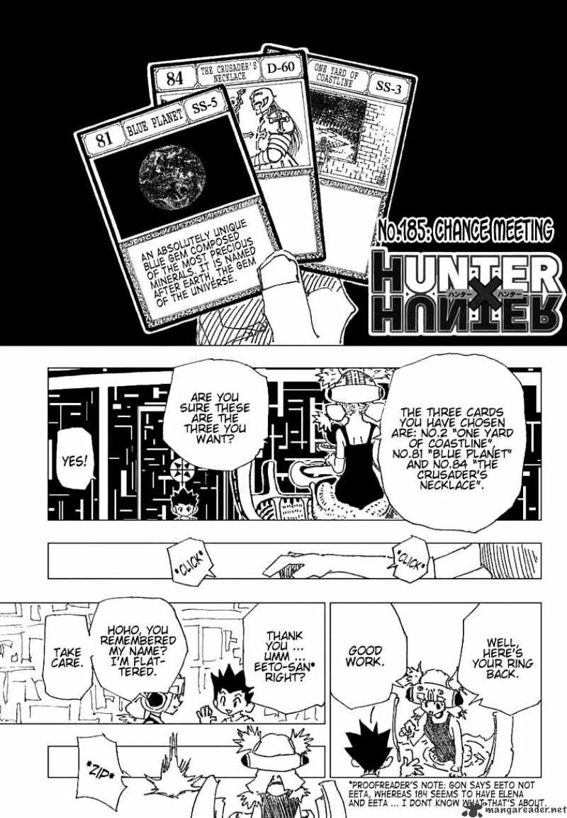 Read Hunter X Hunter EN Manga Online