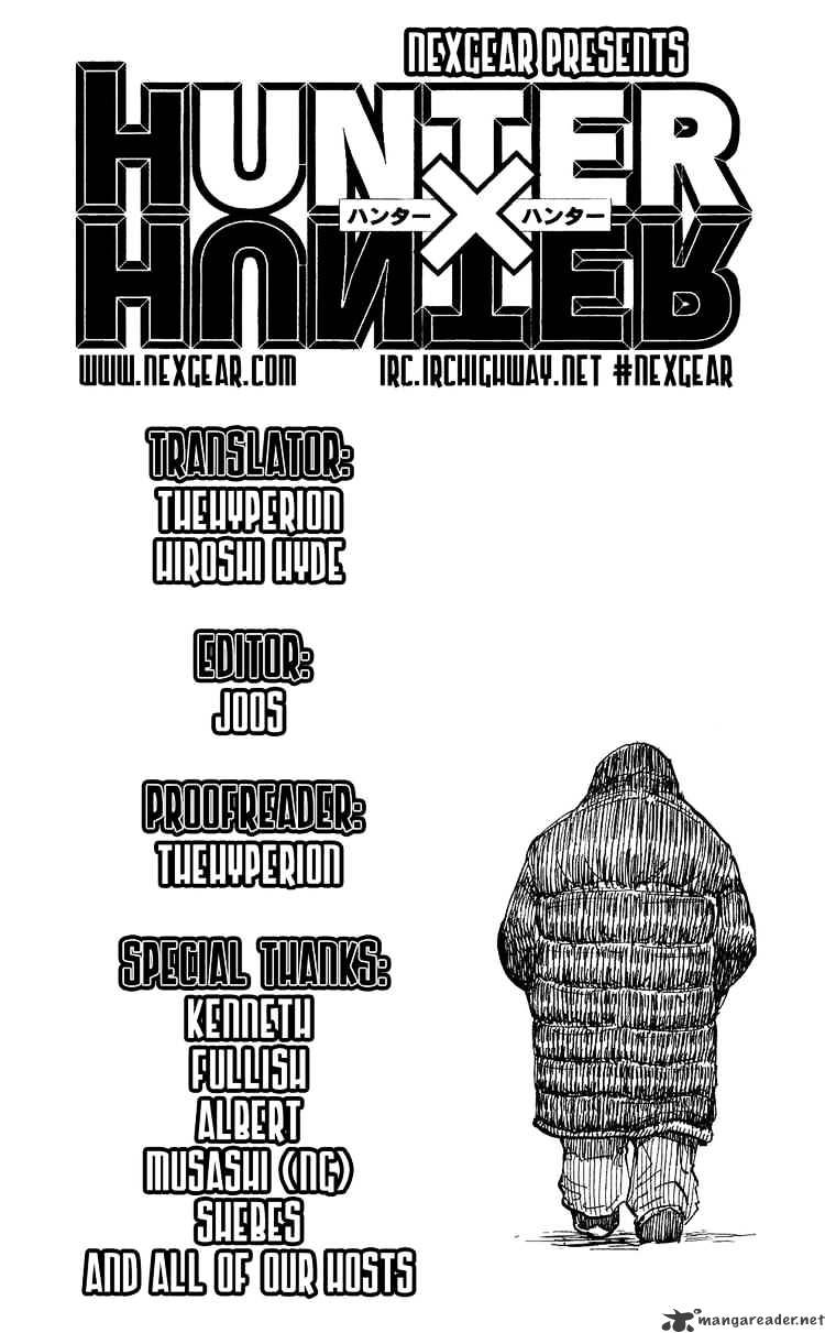 Read Hunter X Hunter EN Manga Online