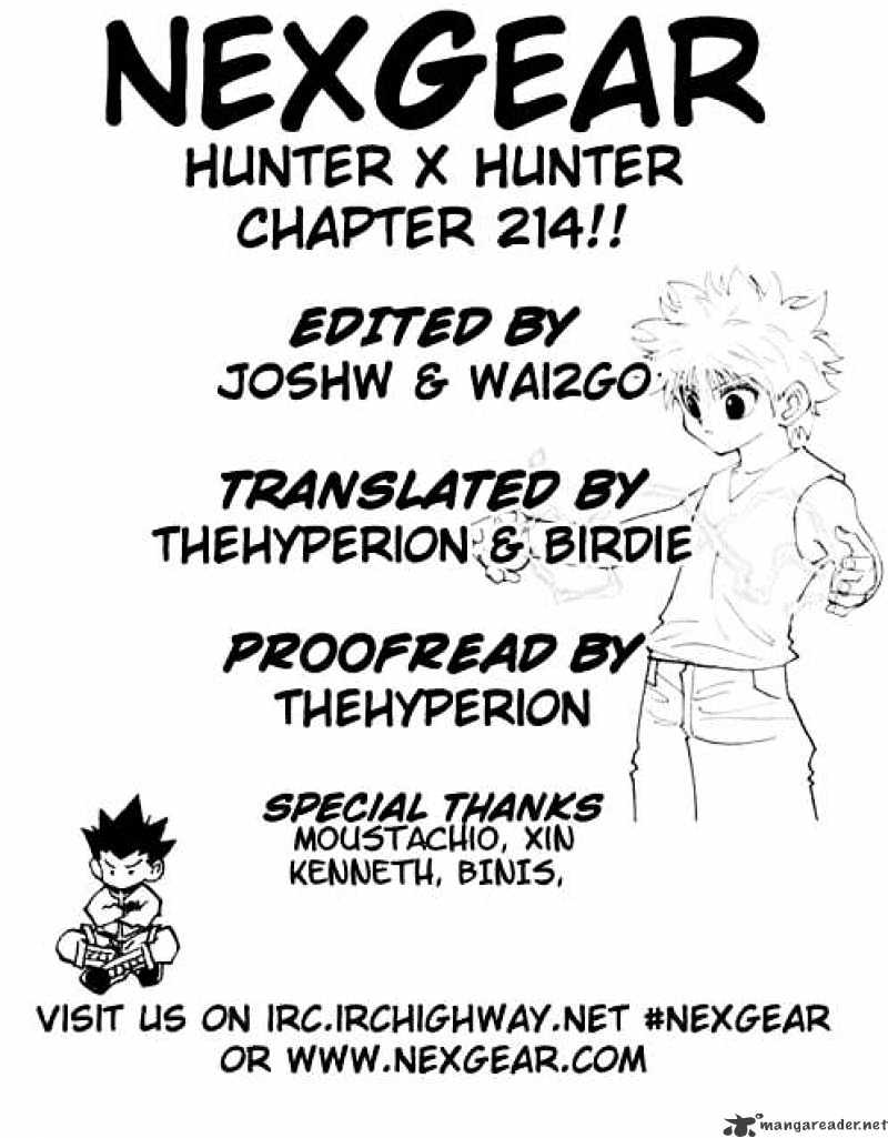 Read Hunter X Hunter EN Manga Online