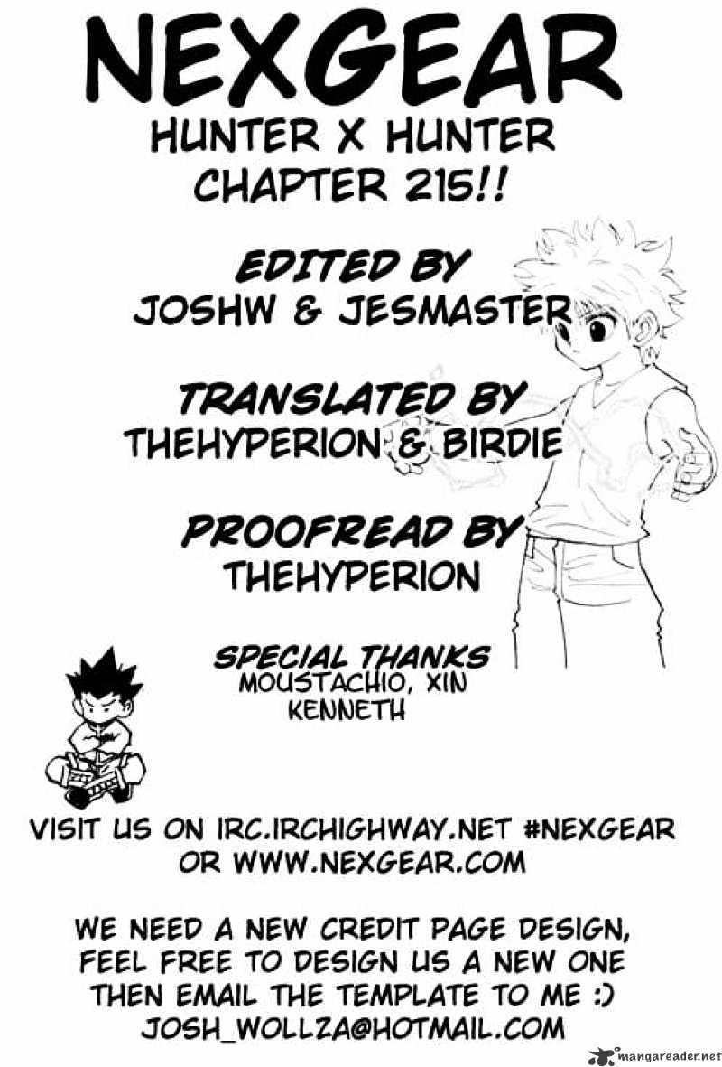 Read Hunter X Hunter EN Manga Online