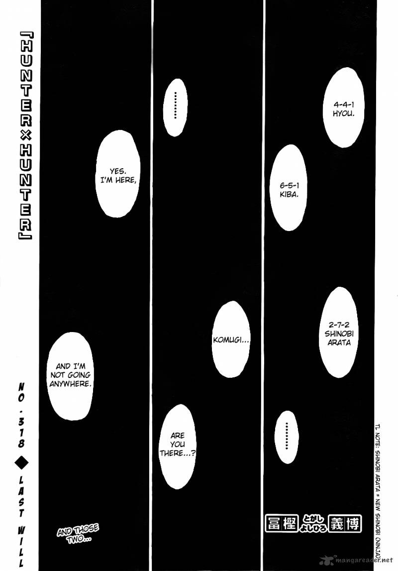 Read Hunter X Hunter EN Manga Online