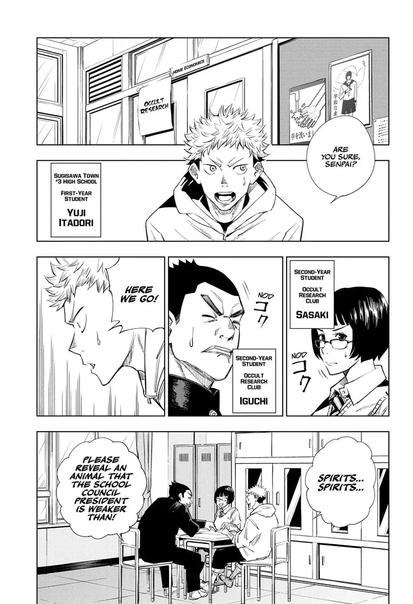 Read Jujutsu Kaisen EN Manga Online