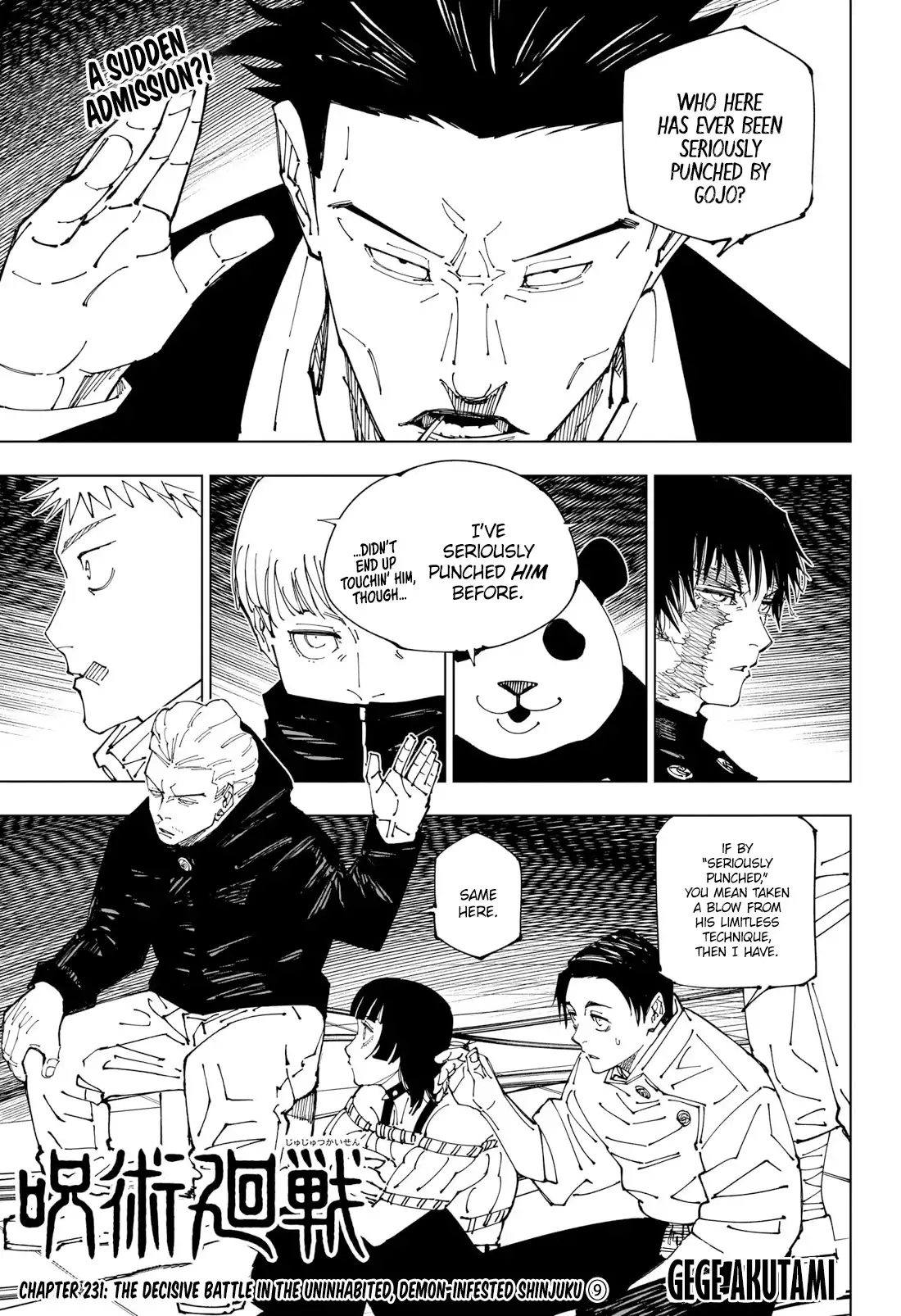 Read Jujutsu Kaisen EN Manga Online