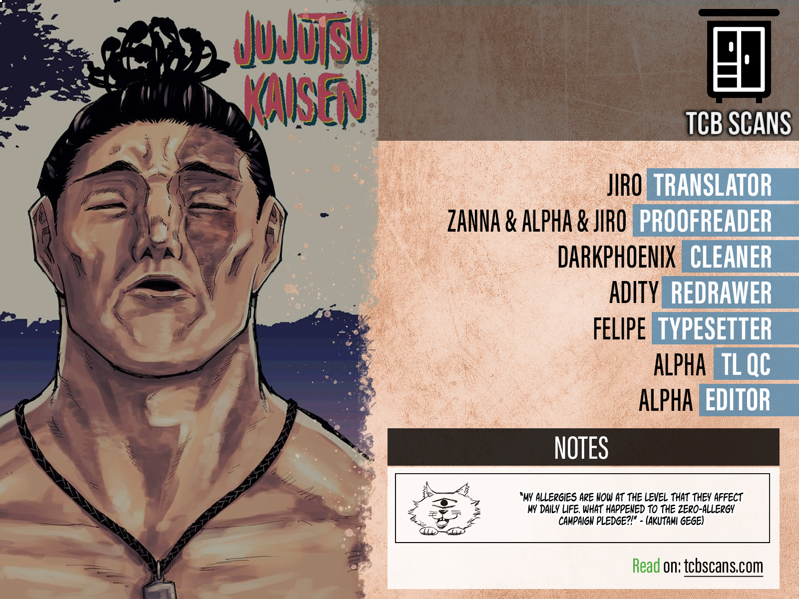 Read Jujutsu Kaisen EN Manga Online