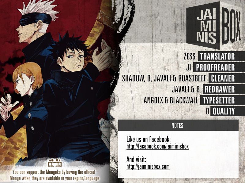 Read Jujutsu Kaisen EN Manga Online