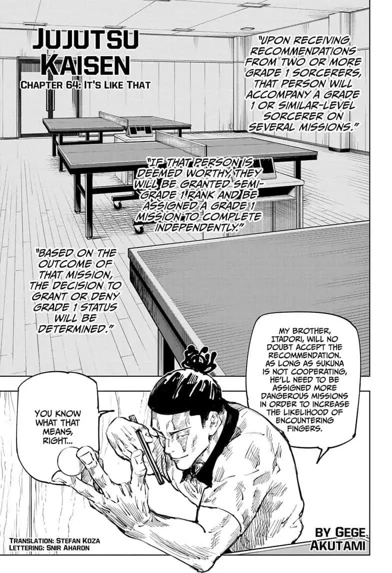 Read Jujutsu Kaisen EN Manga Online