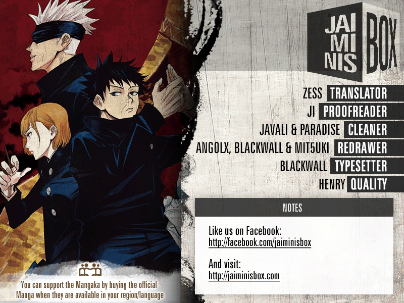Read Jujutsu Kaisen EN Manga Online