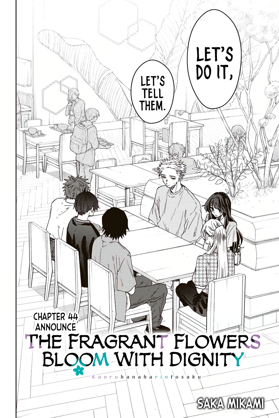 Read Kaoru Hana Wa Rin To Saku EN Manga Online