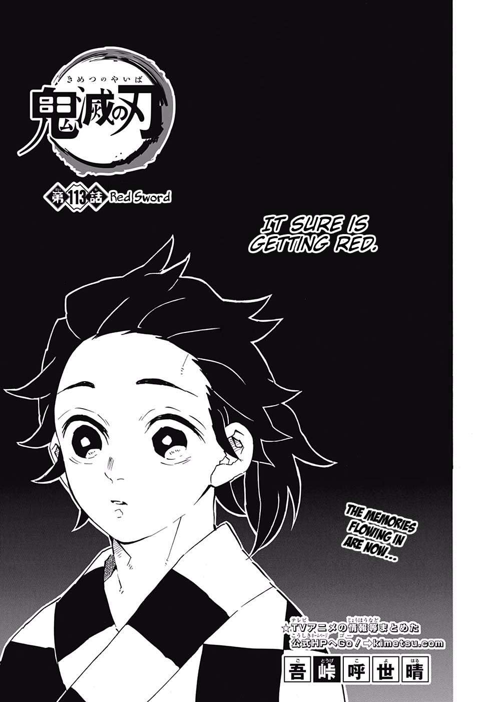 Read Kimetsu No Yaiba EN Manga Online