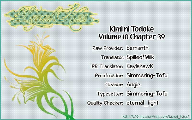 Read Kimi Ni Todoke EN Manga Online
