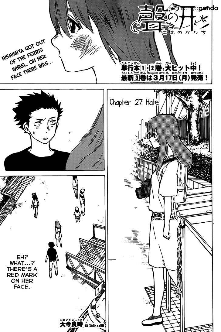 Read Koe no Katachi EN Manga Online