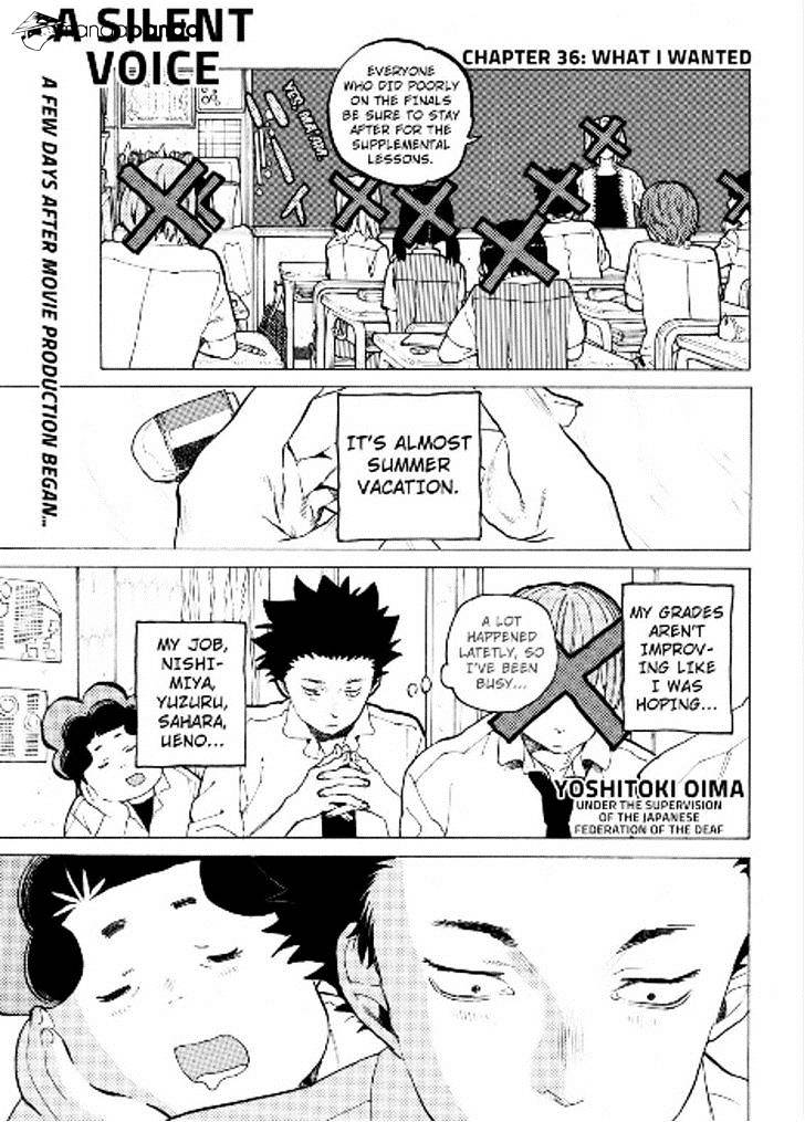 Read Koe no Katachi EN Manga Online