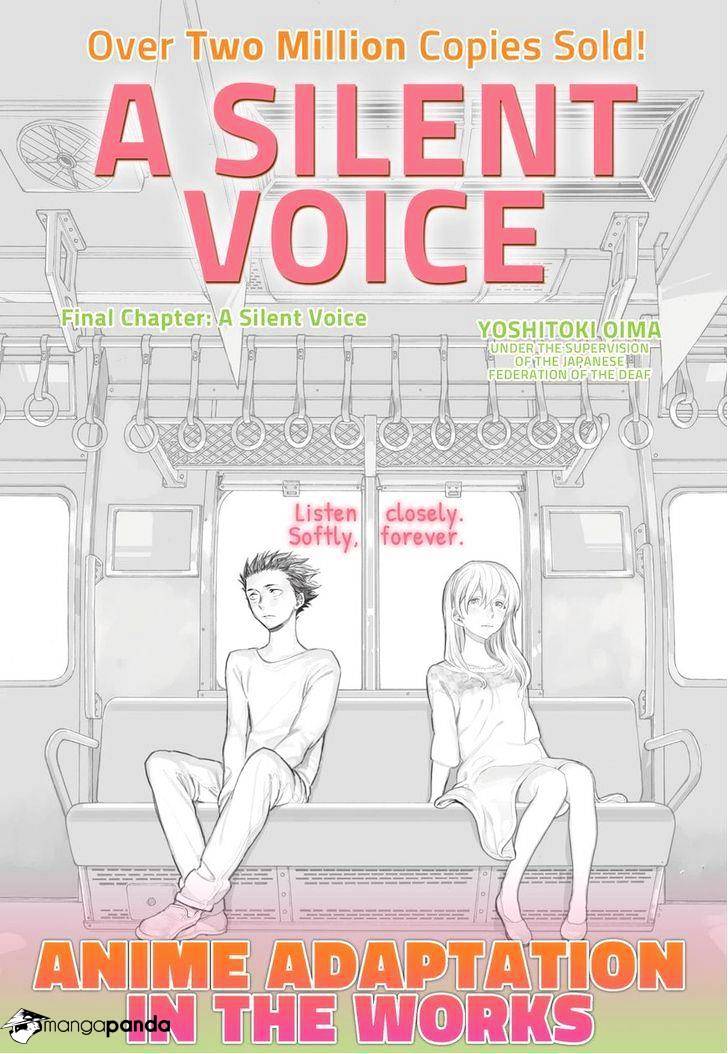 Read Koe no Katachi EN Manga Online