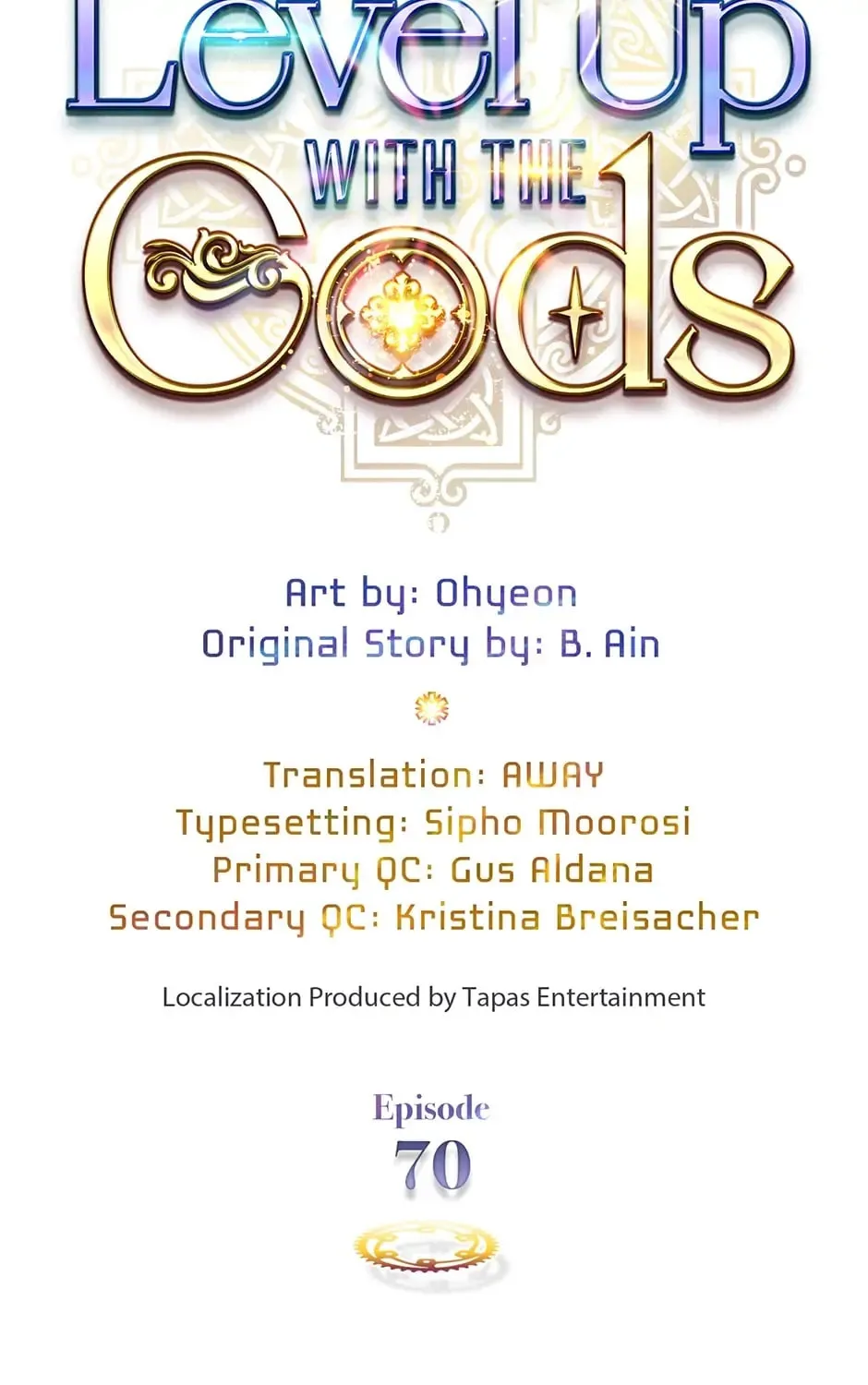 Read Level Up with the Gods EN Manga Online
