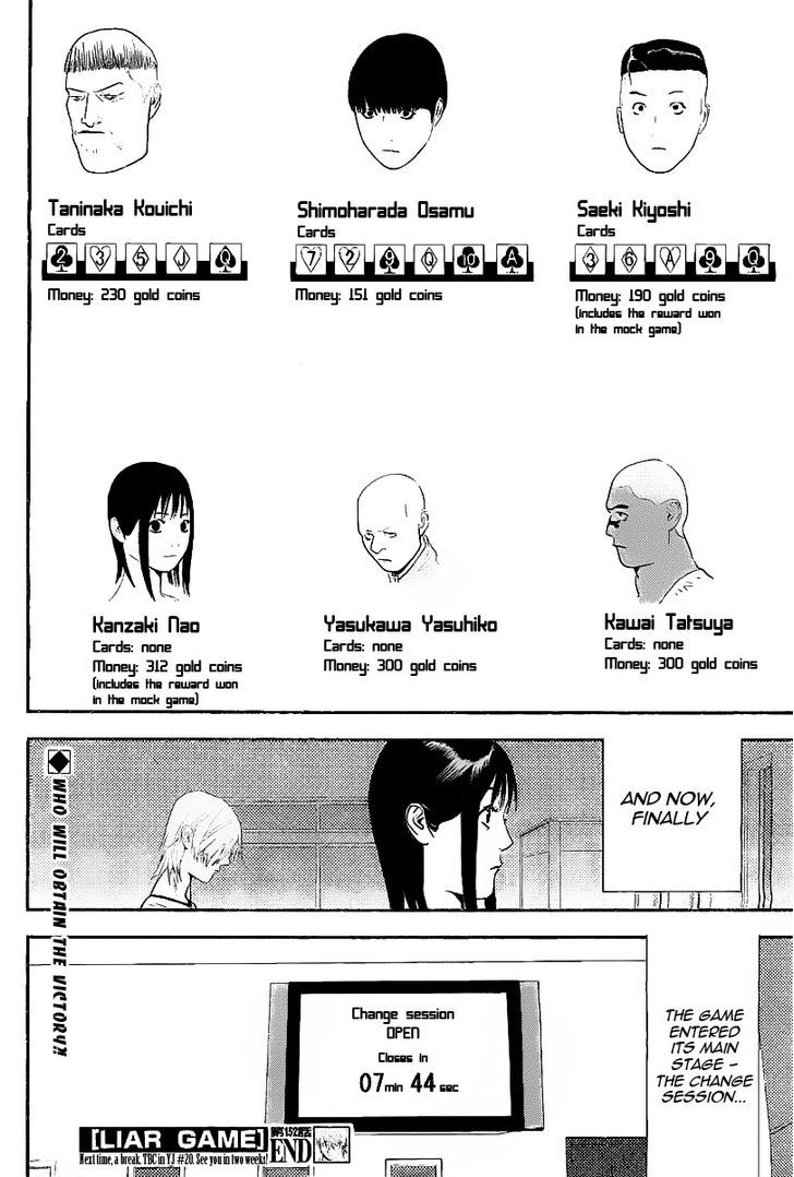 Read Liar Game EN Manga Online