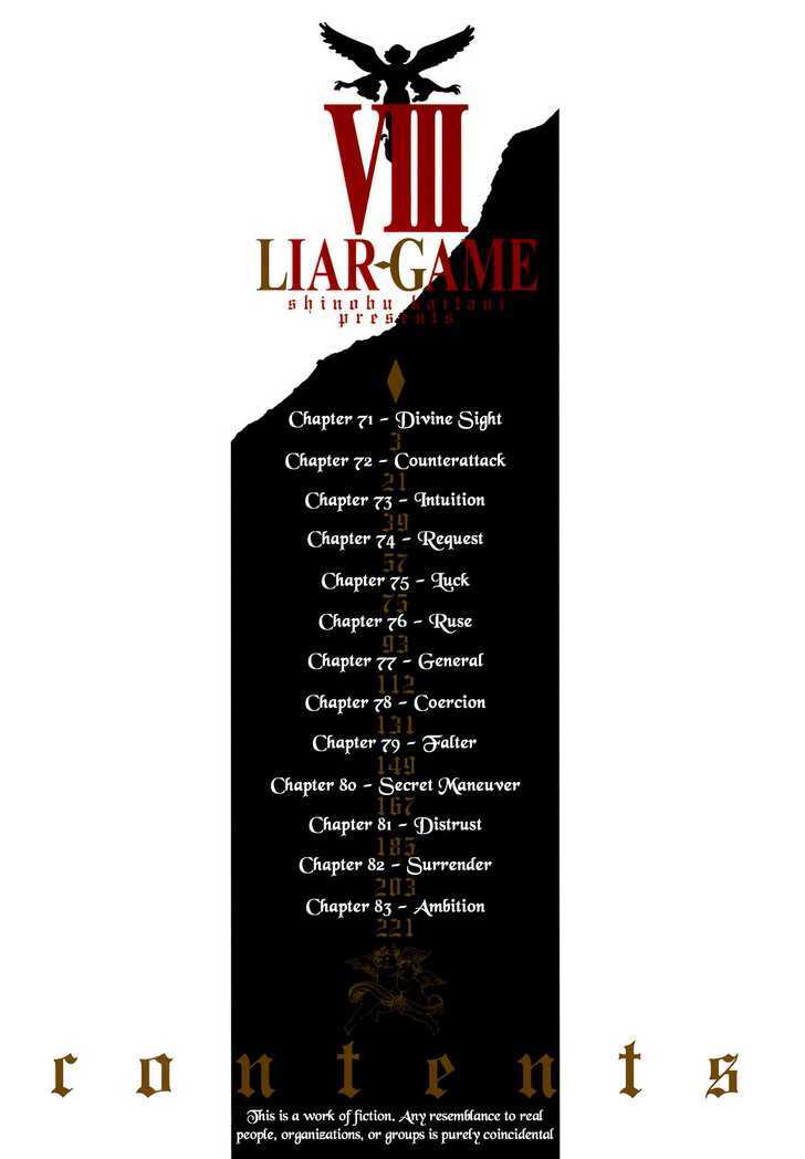 Read Liar Game EN Manga Online