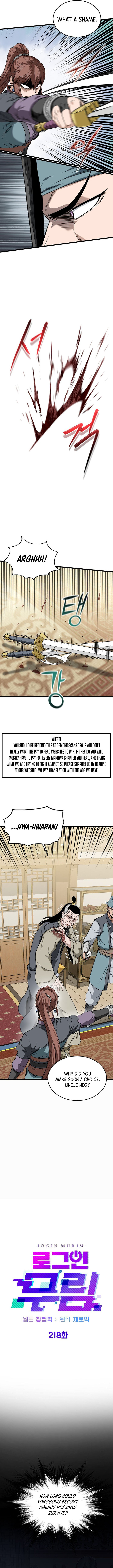 Read Murim Login EN Manga Online