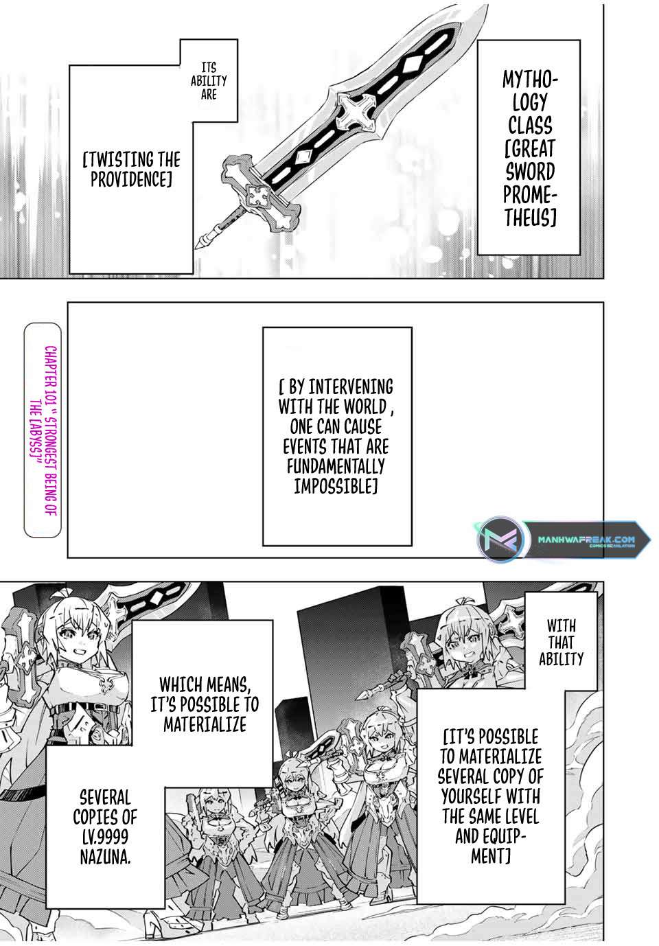 Read My Gift LVL 9999 Unlimited Gacha EN Manga Online