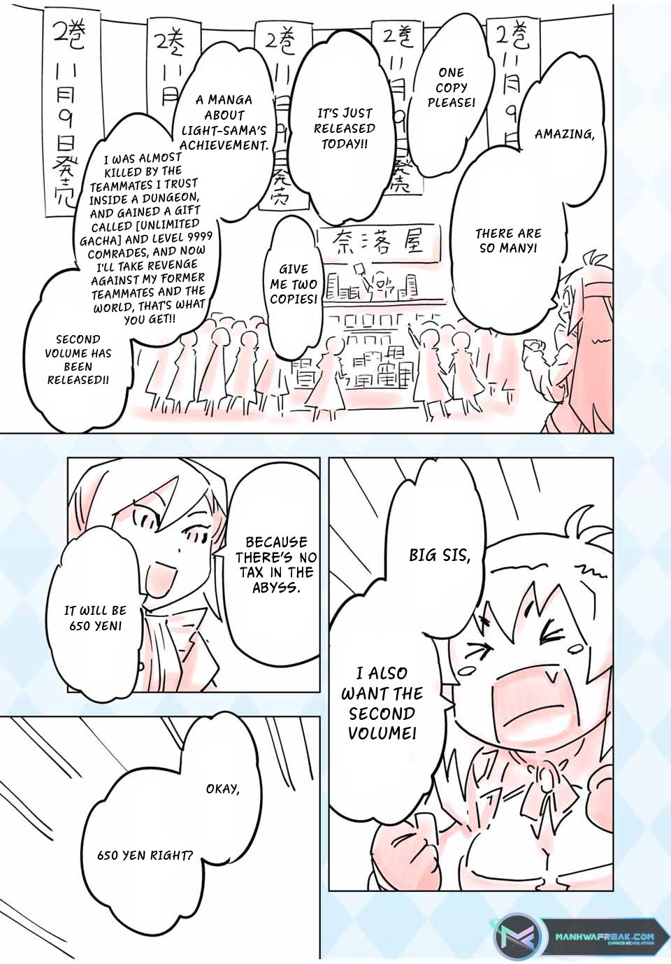 Read My Gift LVL 9999 Unlimited Gacha EN Manga Online