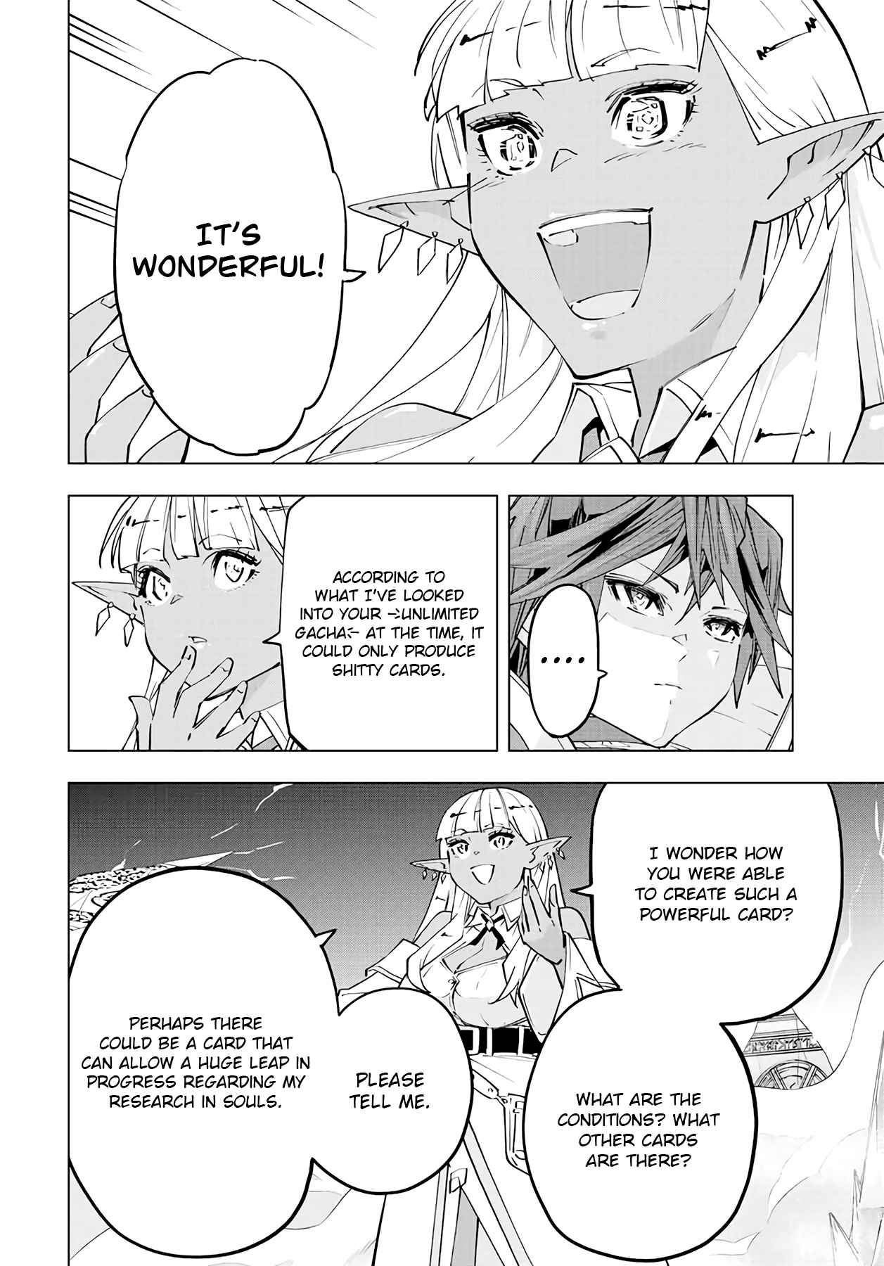 Read My Gift LVL 9999 Unlimited Gacha EN Manga Online