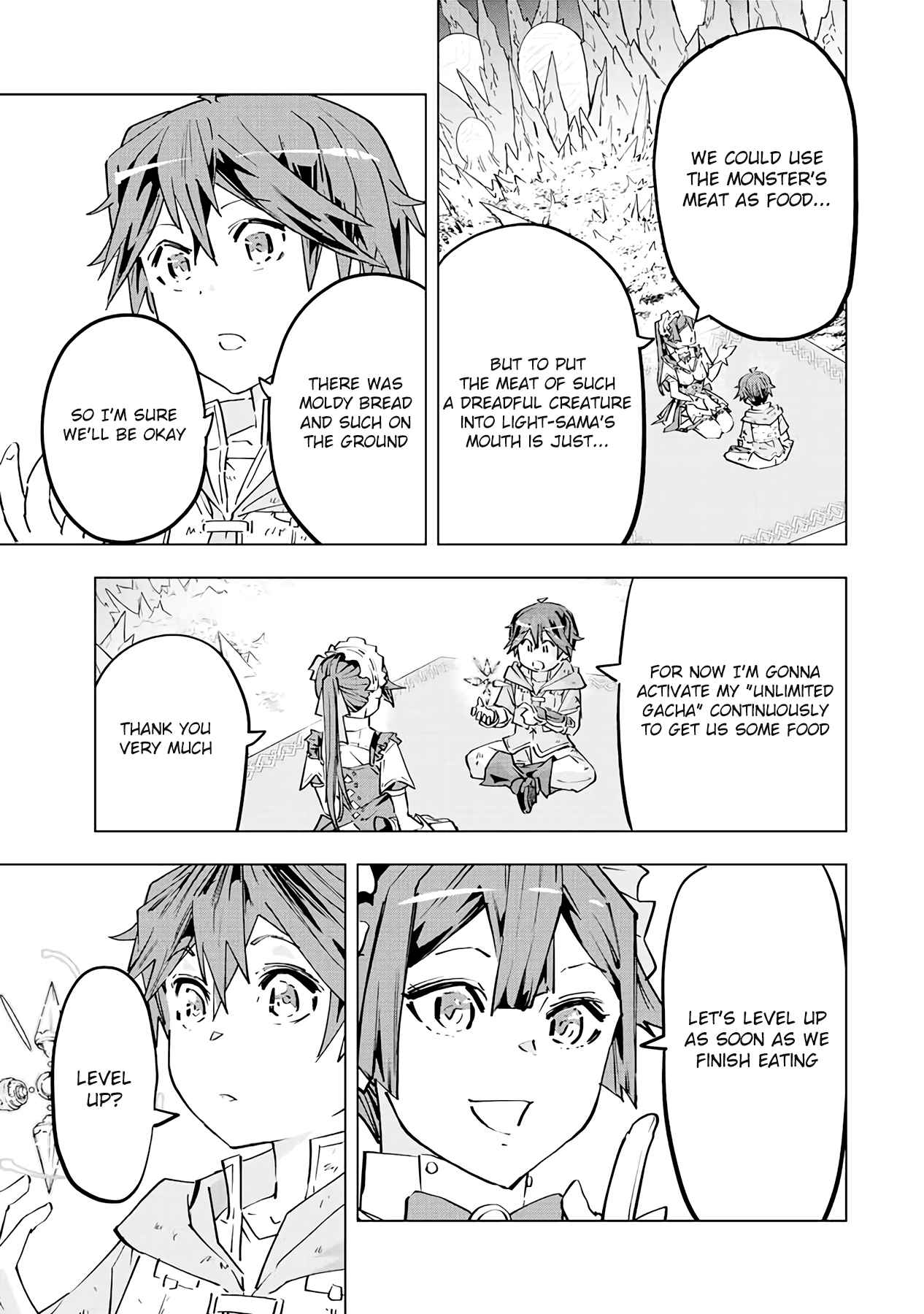 Read My Gift LVL 9999 Unlimited Gacha EN Manga Online