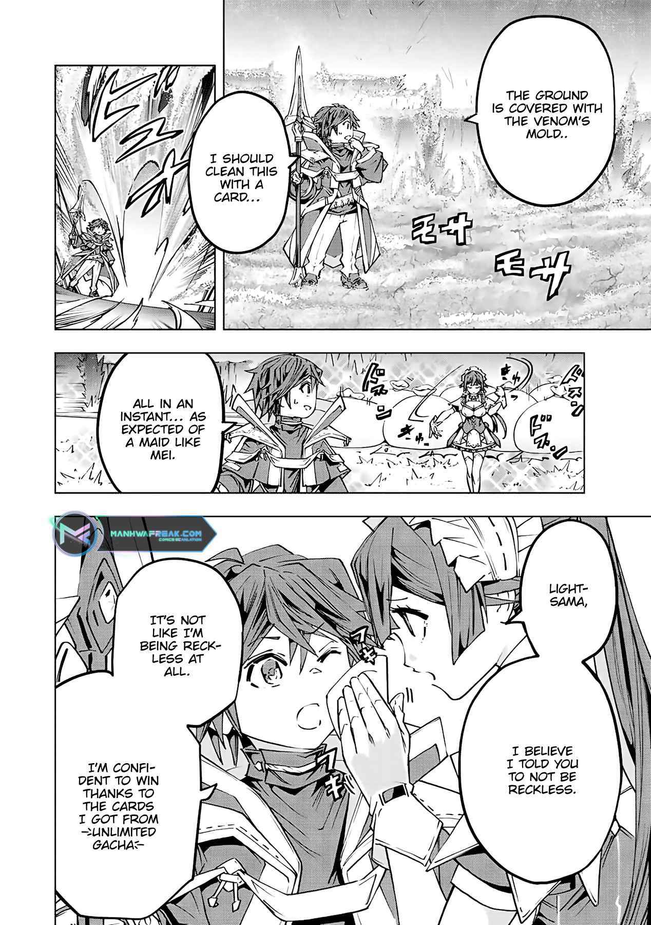Read My Gift LVL 9999 Unlimited Gacha EN Manga Online