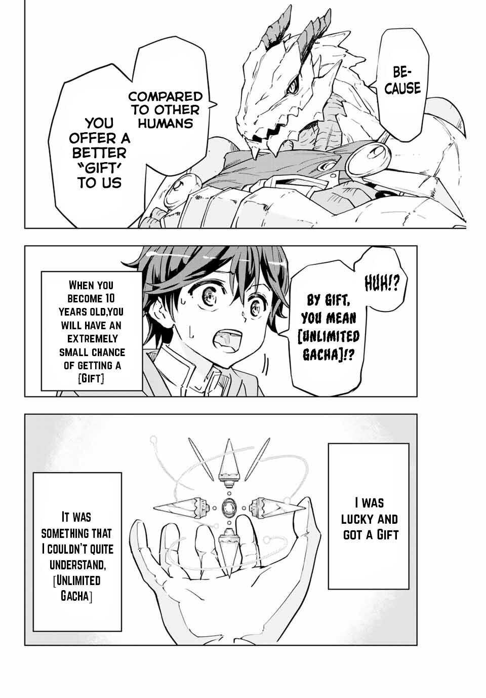 Read My Gift LVL 9999 Unlimited Gacha EN Manga Online