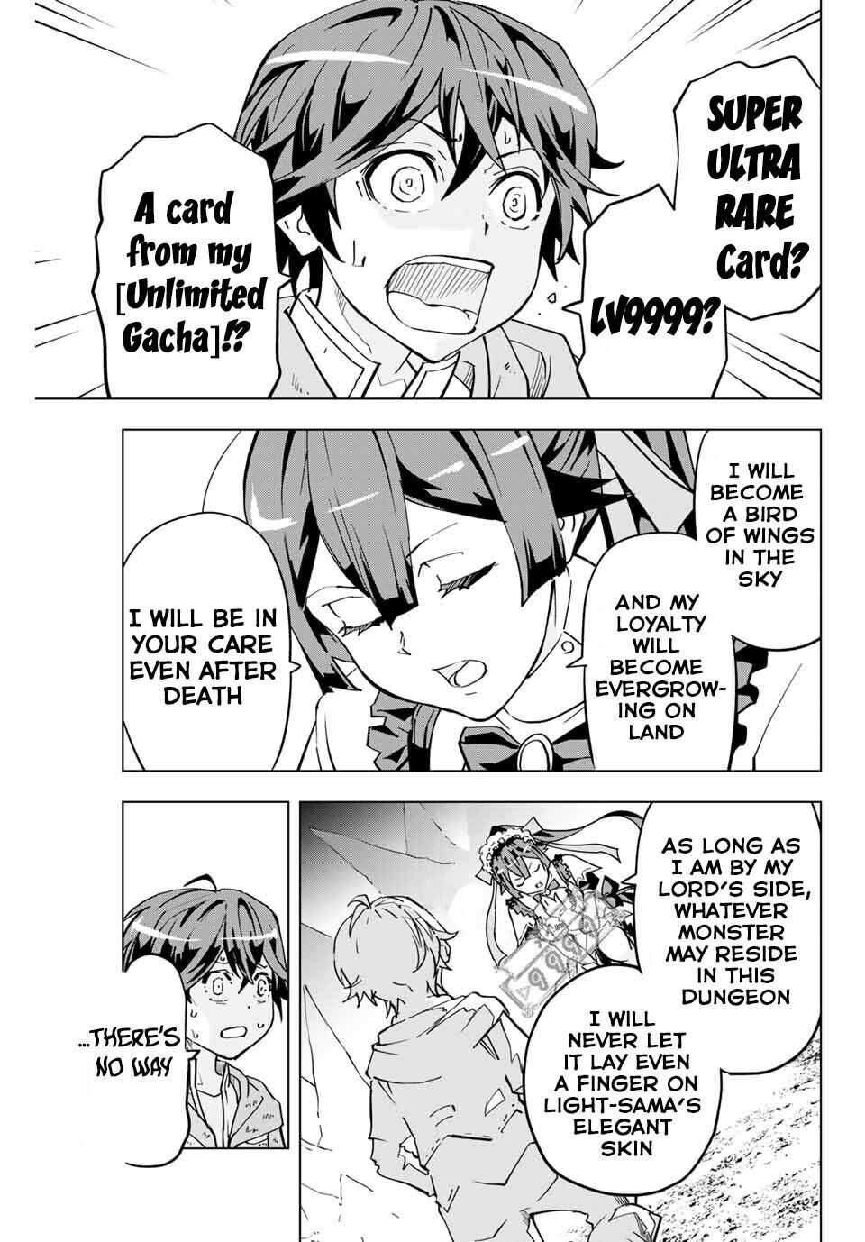 Read My Gift LVL 9999 Unlimited Gacha EN Manga Online