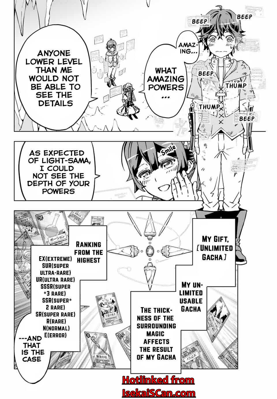 Read My Gift LVL 9999 Unlimited Gacha EN Manga Online
