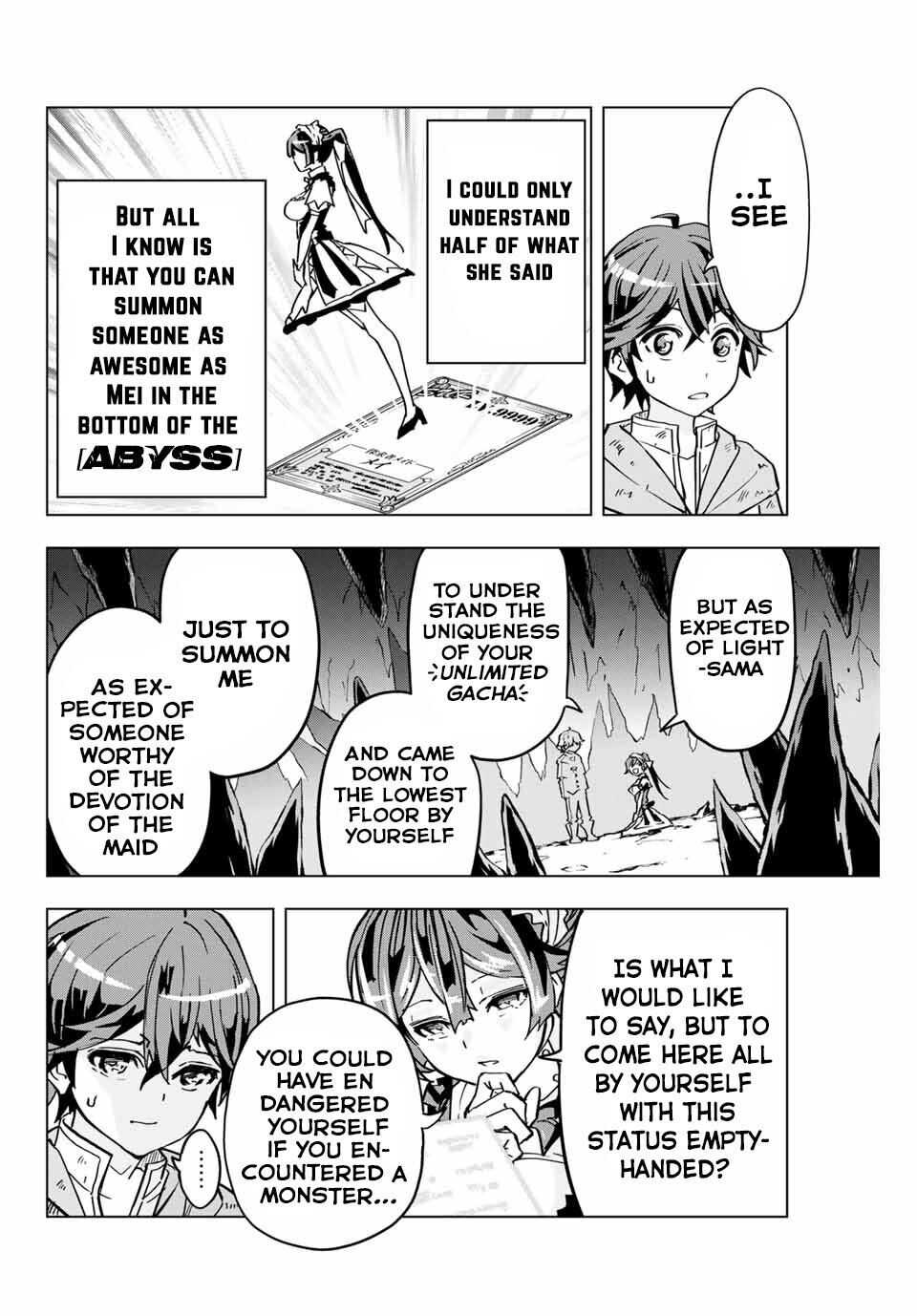 Read My Gift LVL 9999 Unlimited Gacha EN Manga Online