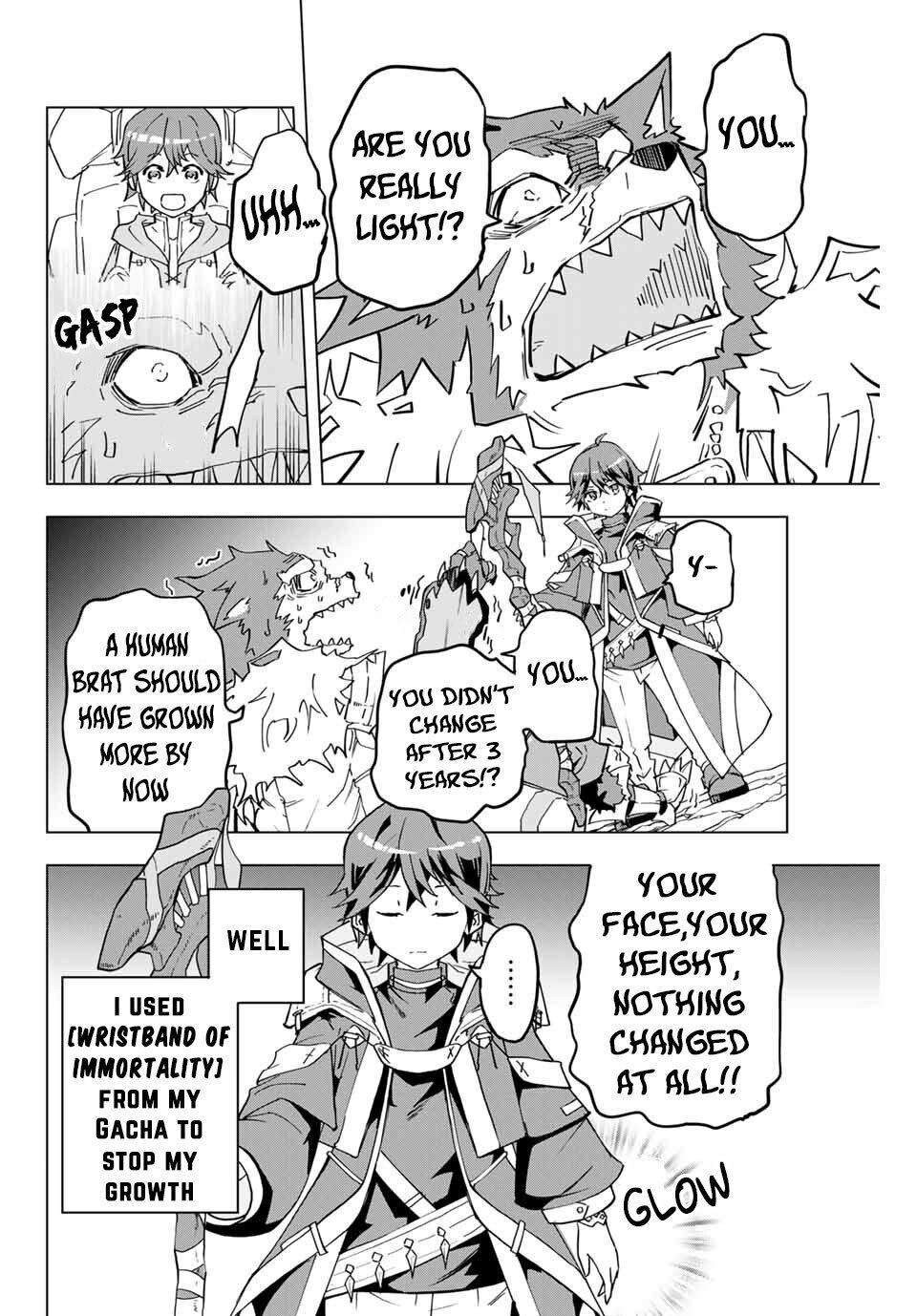 Read My Gift LVL 9999 Unlimited Gacha EN Manga Online