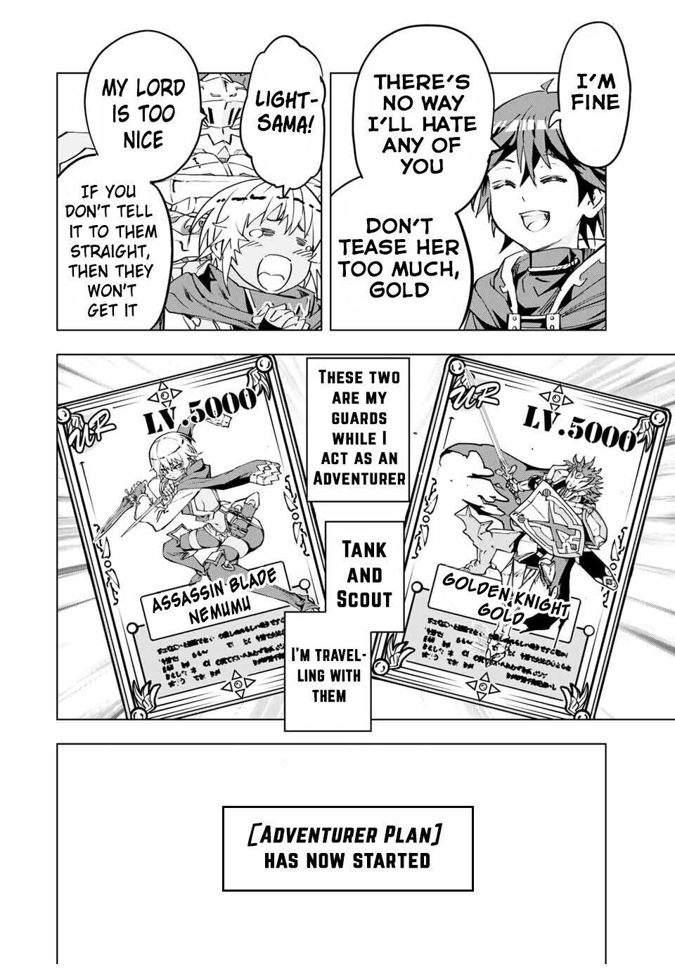 Read My Gift LVL 9999 Unlimited Gacha EN Manga Online