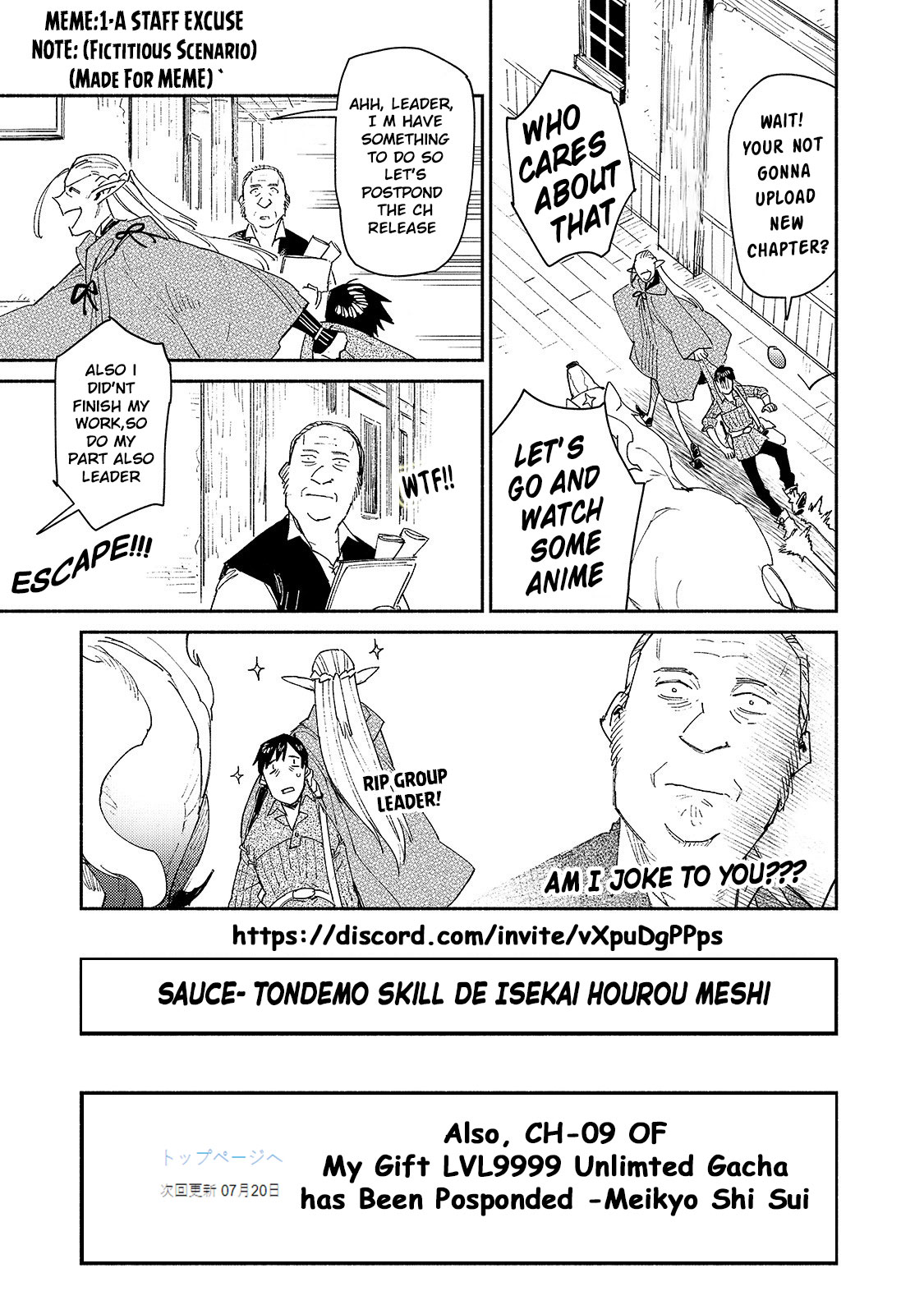 Read My Gift LVL 9999 Unlimited Gacha EN Manga Online