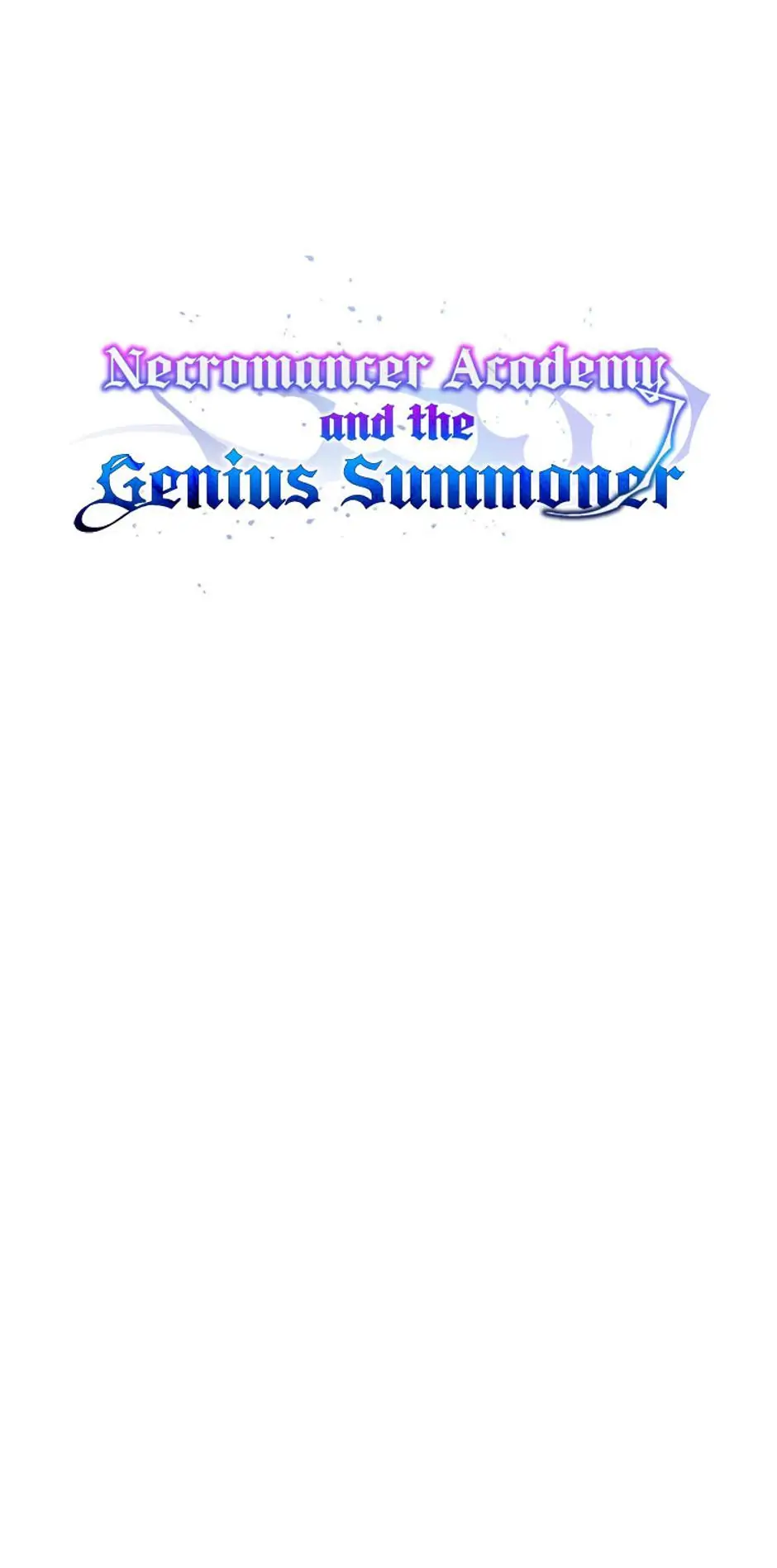 Read Necromancer Academy and the Genius Summoner EN Manga Online