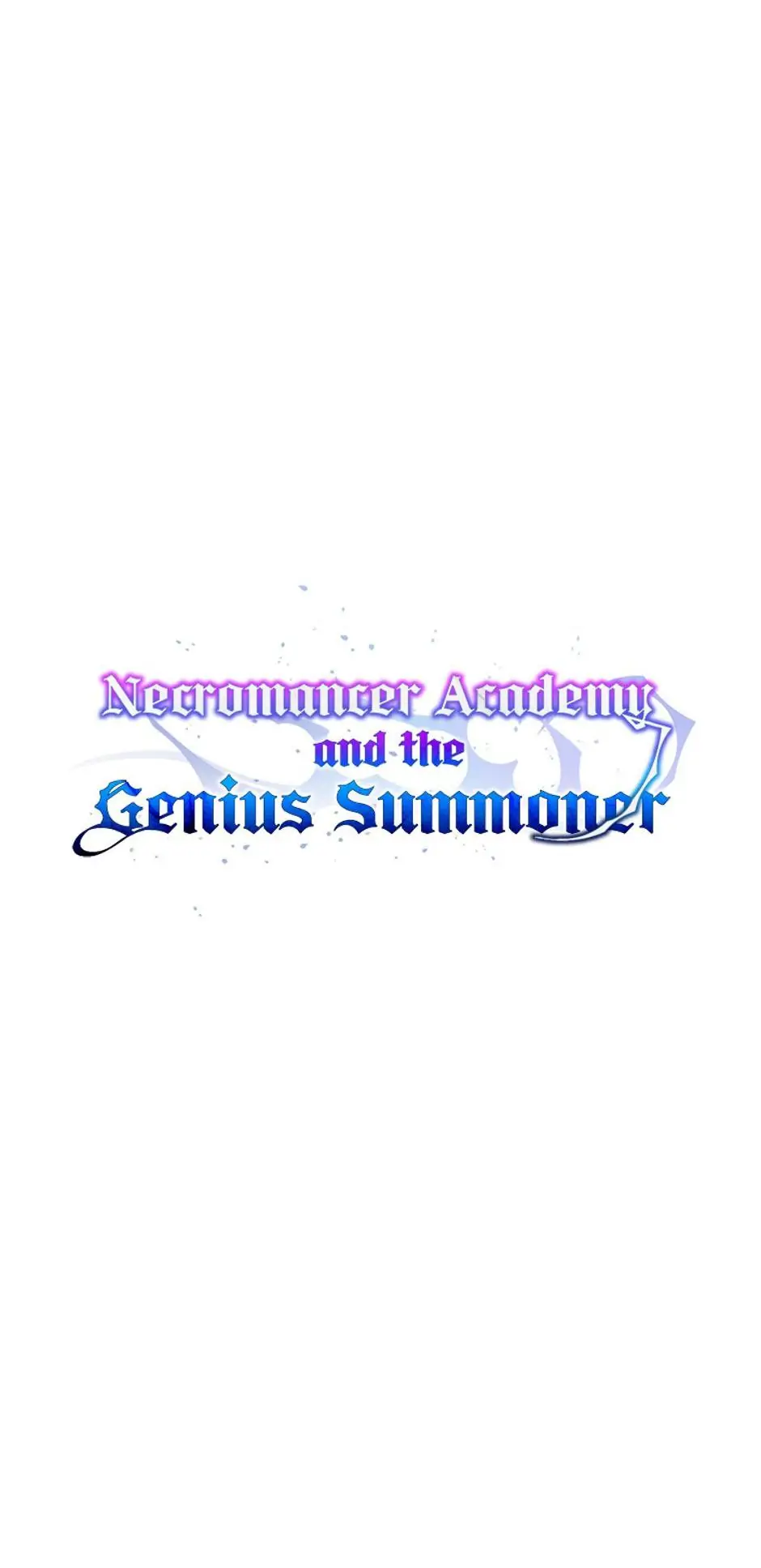 Read Necromancer Academy and the Genius Summoner EN Manga Online