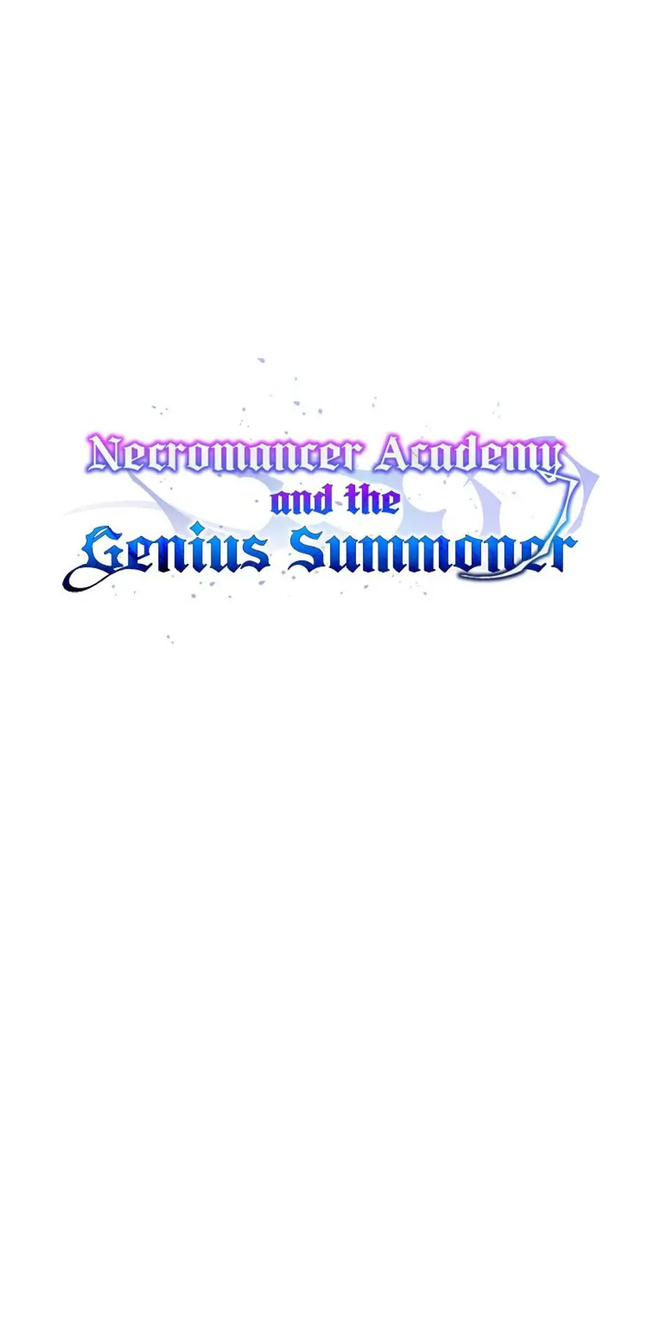 Read Necromancer Academy and the Genius Summoner EN Manga Online
