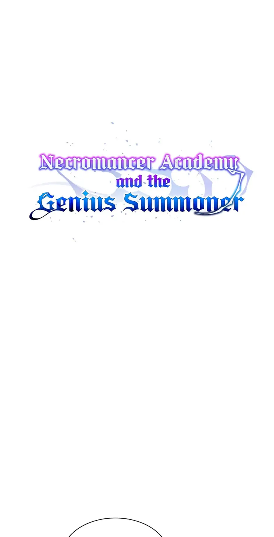Read Necromancer Academy and the Genius Summoner EN Manga Online