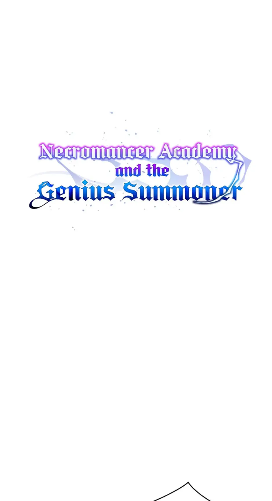 Read Necromancer Academy and the Genius Summoner EN Manga Online