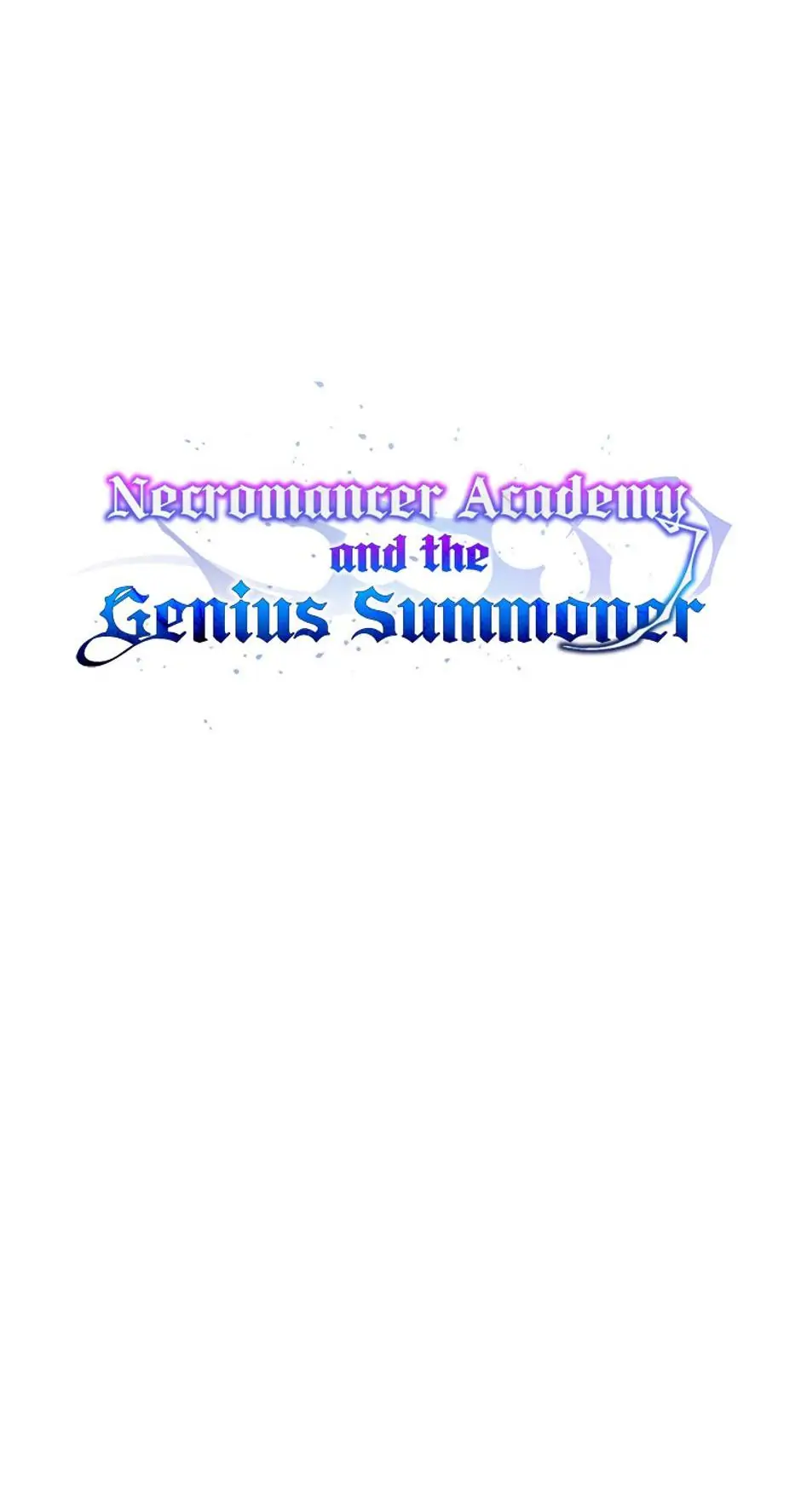 Read Necromancer Academy and the Genius Summoner EN Manga Online