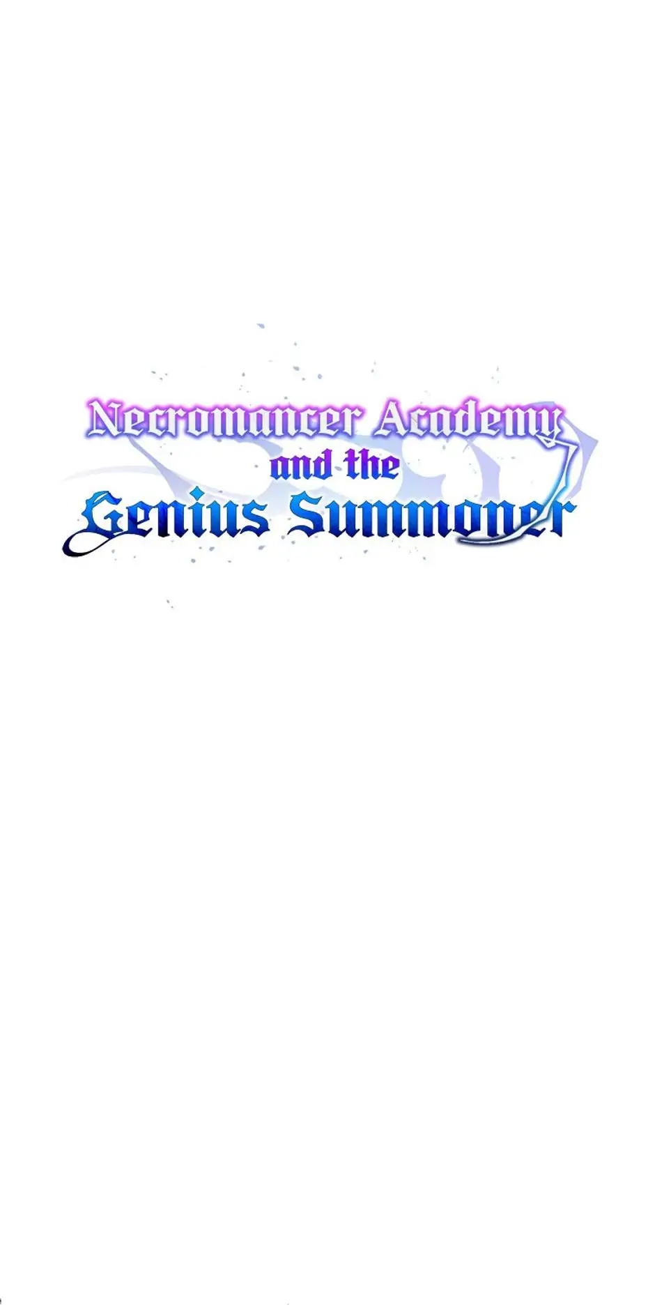 Read Necromancer Academy and the Genius Summoner EN Manga Online