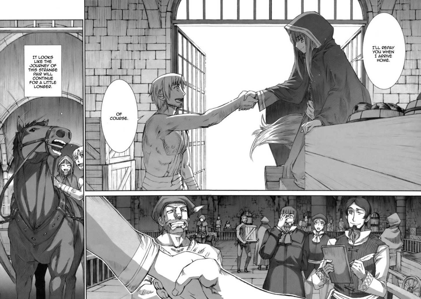 Read Ookami to Koushinryou EN Manga Online