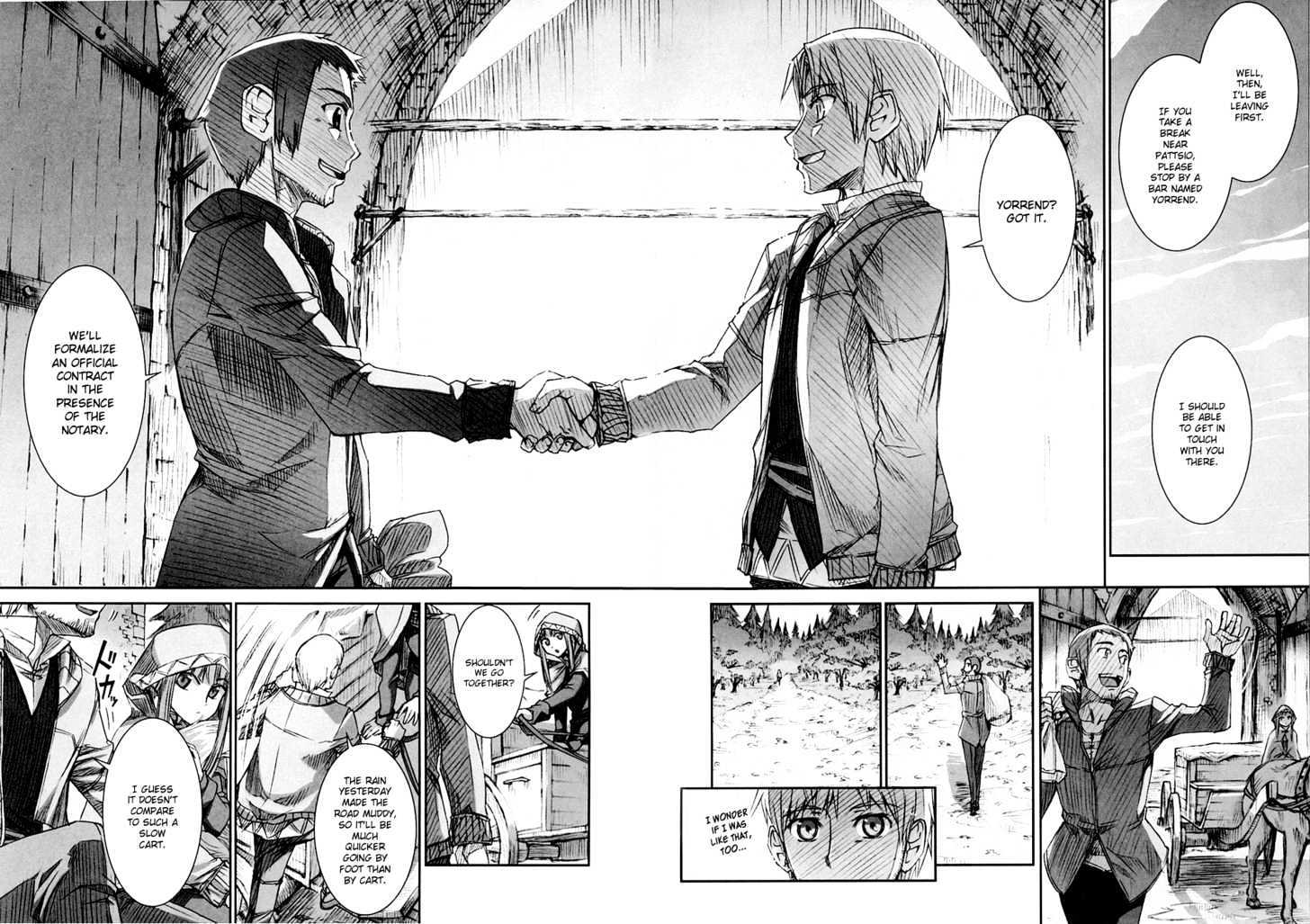 Read Ookami to Koushinryou EN Manga Online