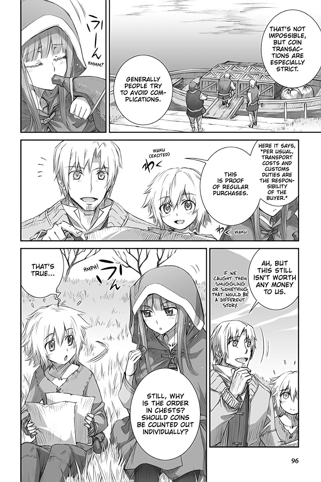 Read Ookami to Koushinryou EN Manga Online