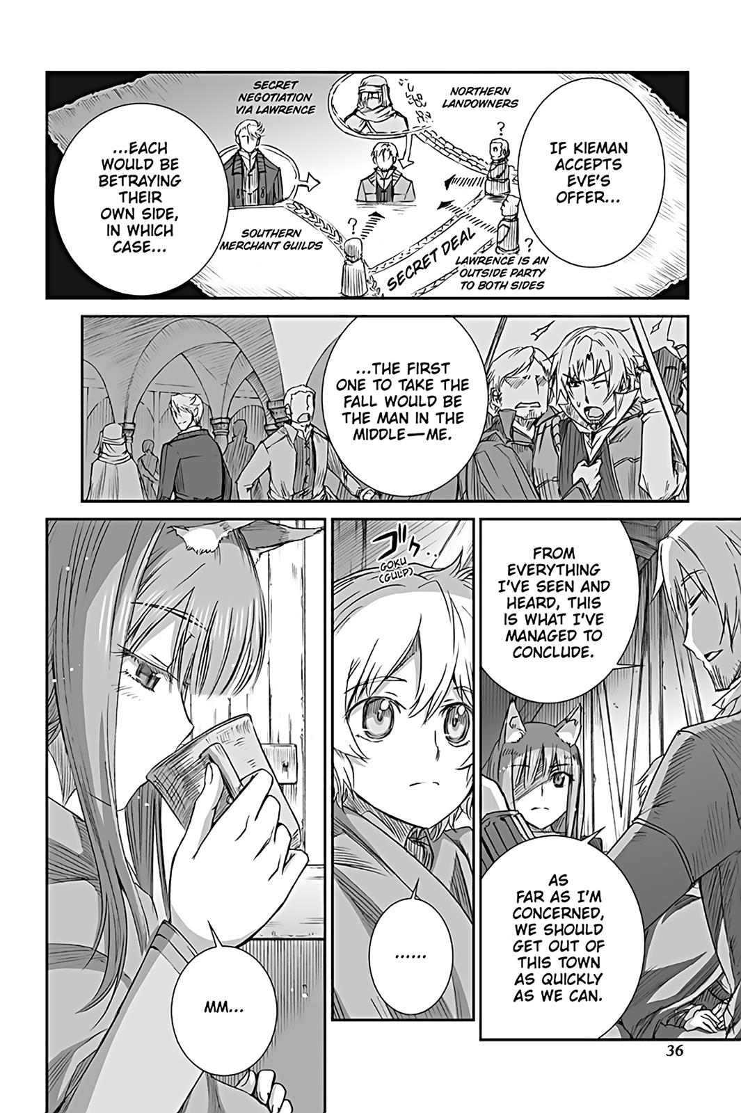 Read Ookami to Koushinryou EN Manga Online