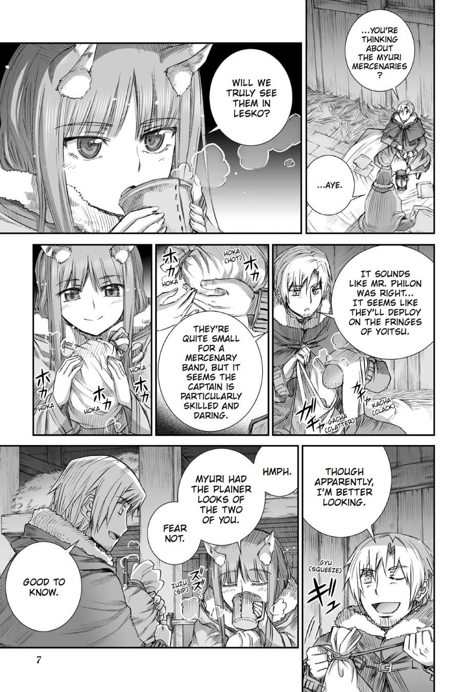 Read Ookami to Koushinryou EN Manga Online